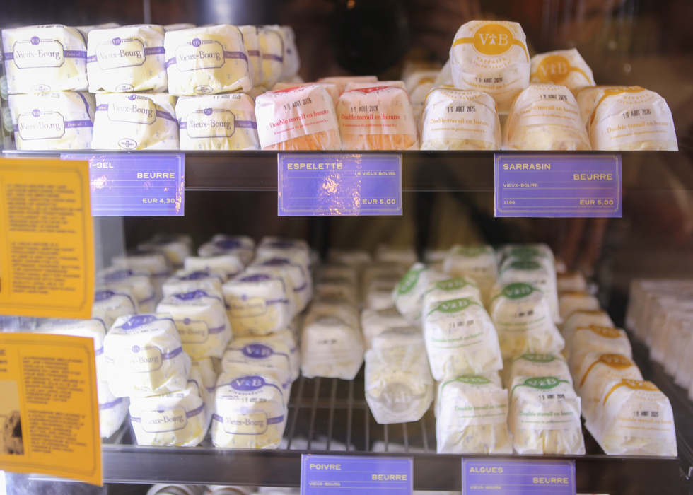 Where to buy butter in Paris