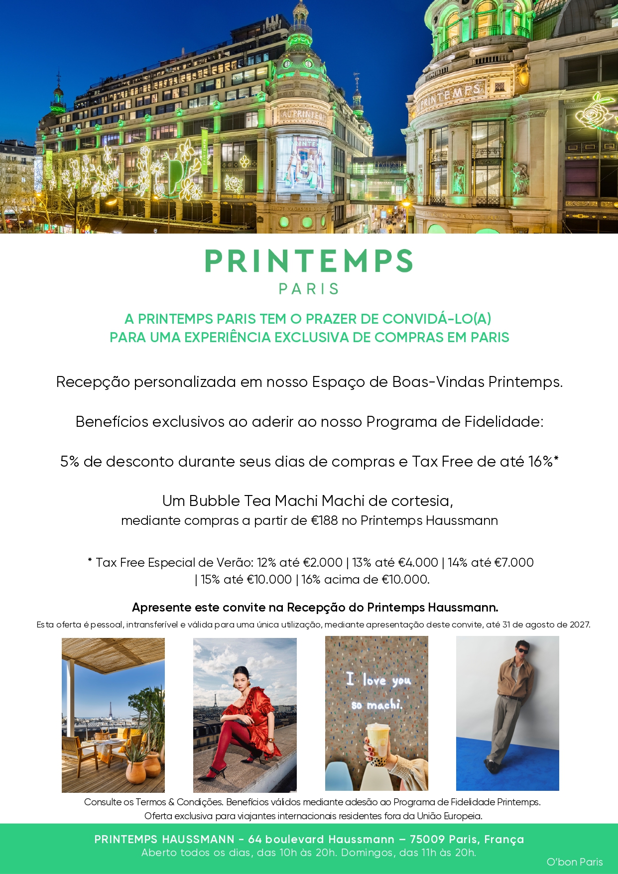 Le Printemps Paris discount