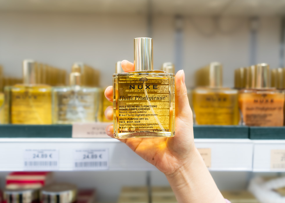 Nuxe famous oil France
