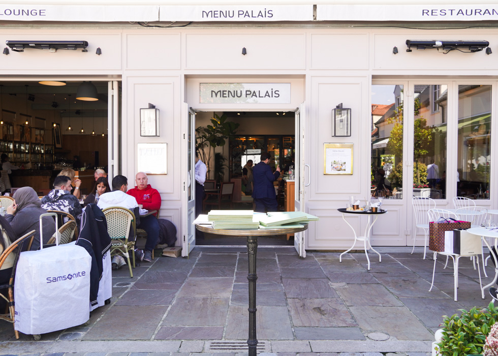 Menu palaise restaurant