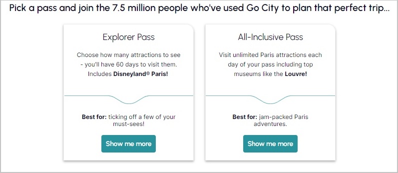 Go City Pass tham quan thành phố lớn