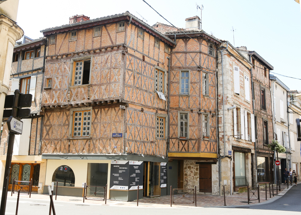 timber-framed house France south