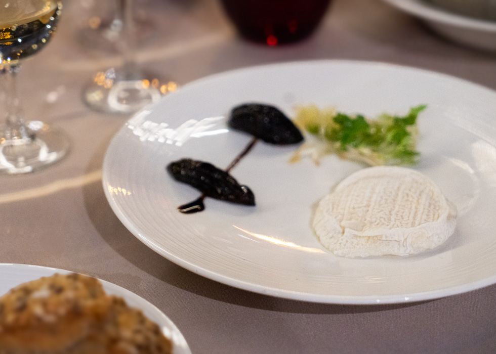 French cheese course