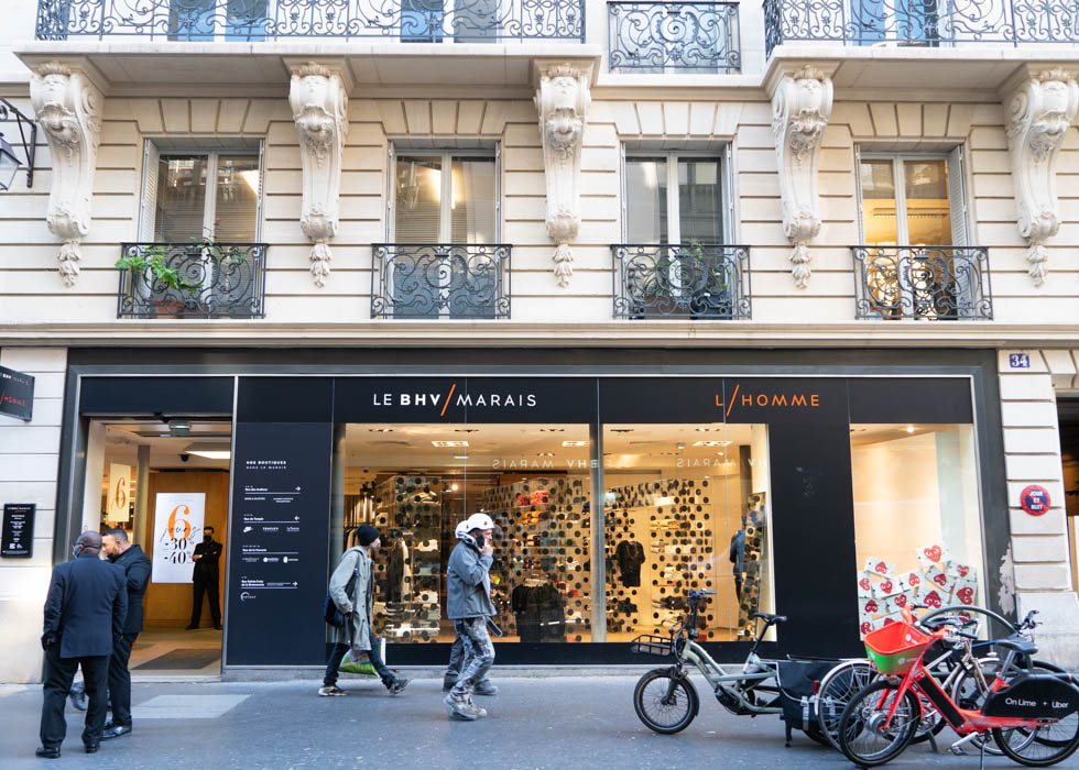 department store - bhv ห้างสรรพสินค้าในปารีส