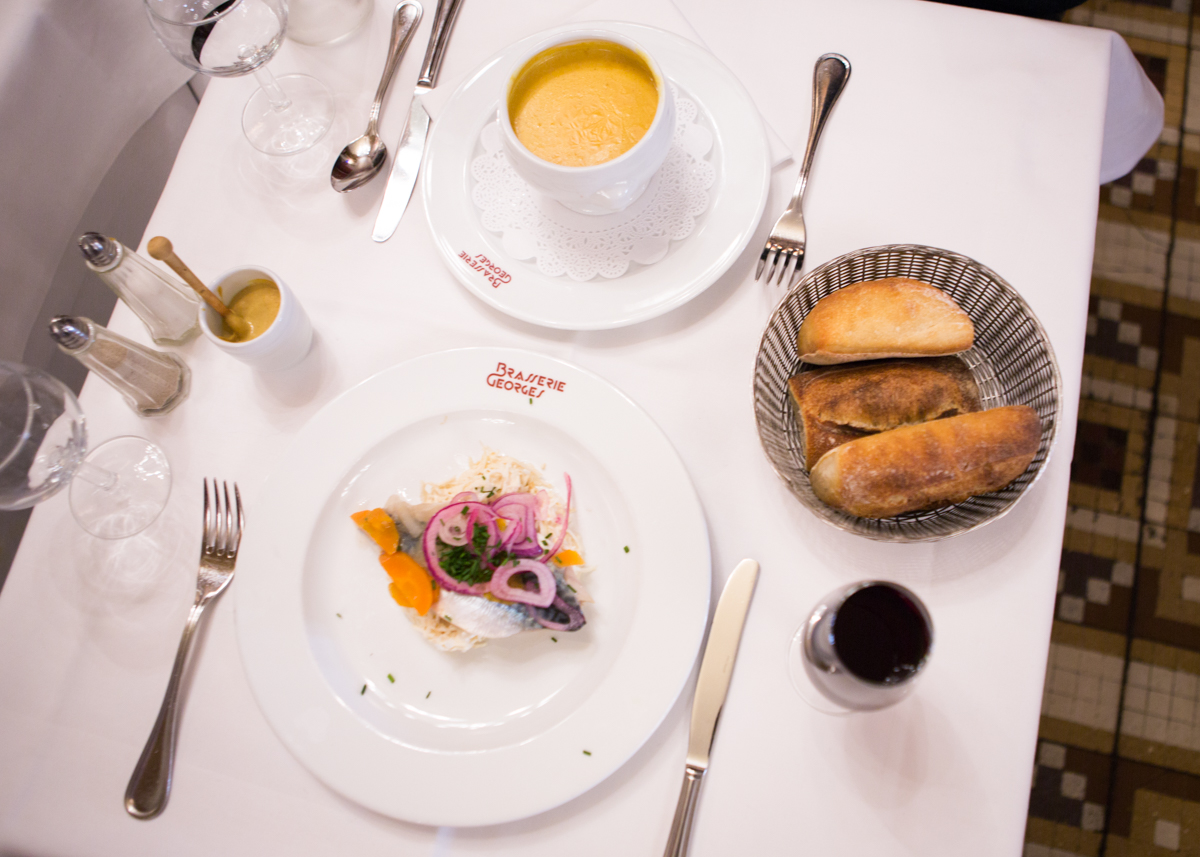 Brasserie Georges 法国餐厅 里昂餐厅推荐 法式美食