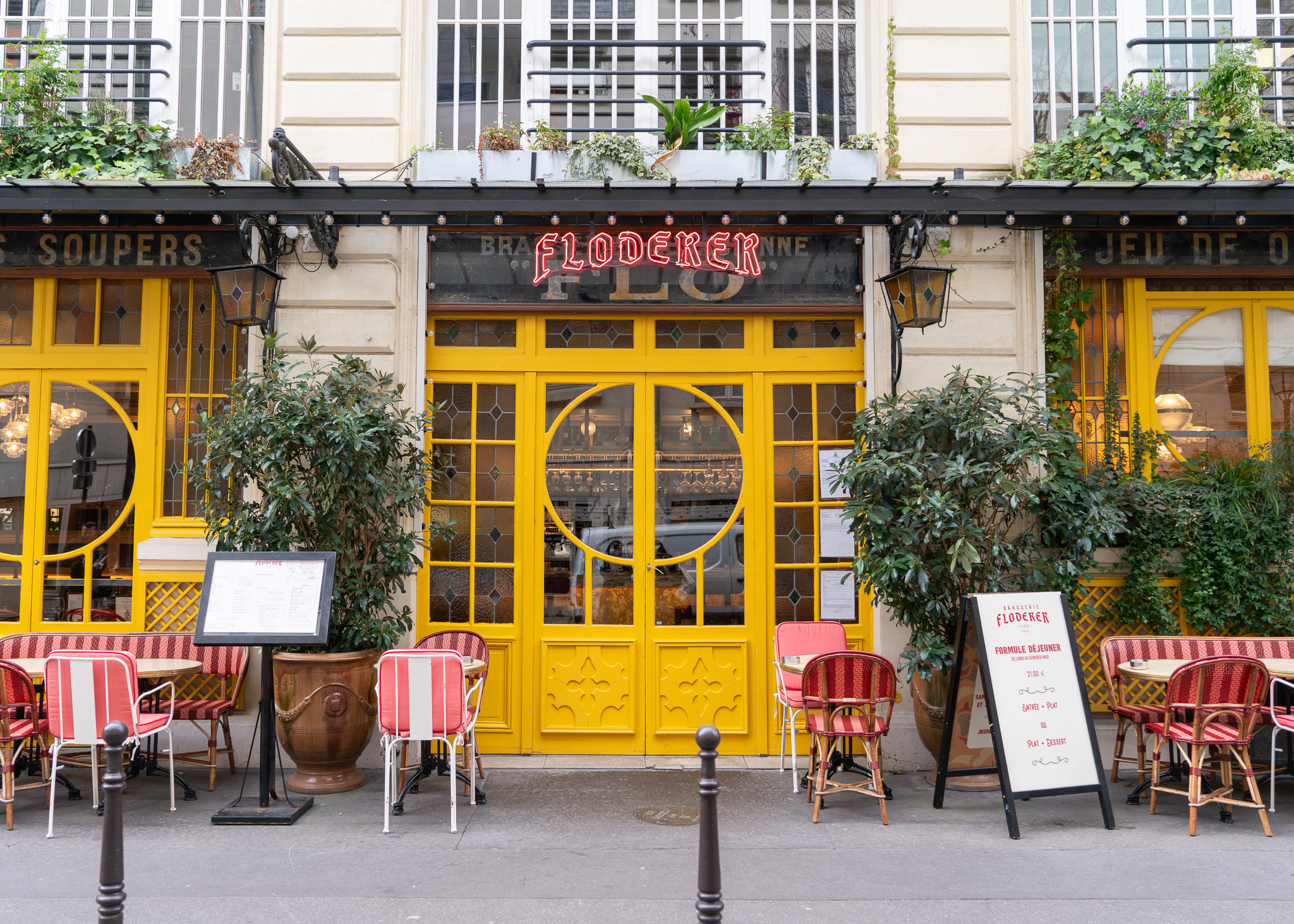 巴黎法餐Brasserie Floderer | O'Bon Paris | 法国文化美食自由行