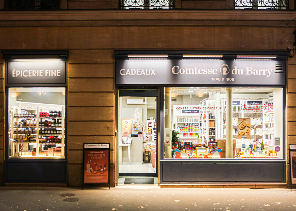 Paris gastronomy souvenirs Comtesse du Barry