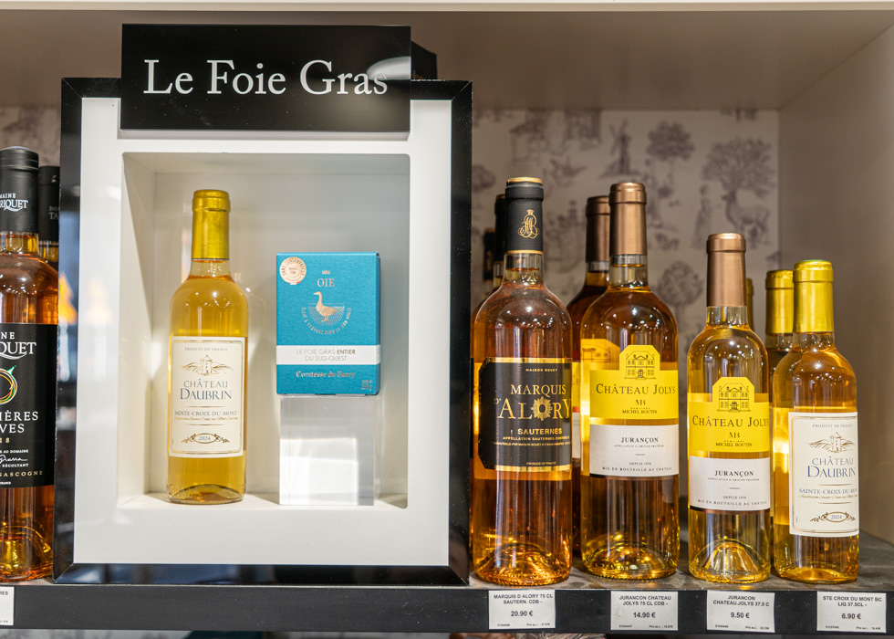 sweet wines pairing foie gras