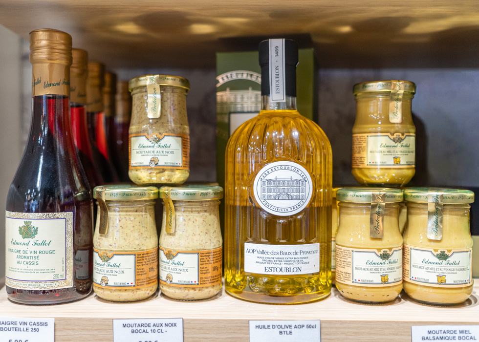 french olive oil and mustard