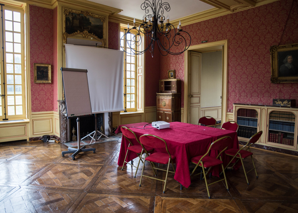 ห้องสัมนาในปราสาท ฝรั่งเศส