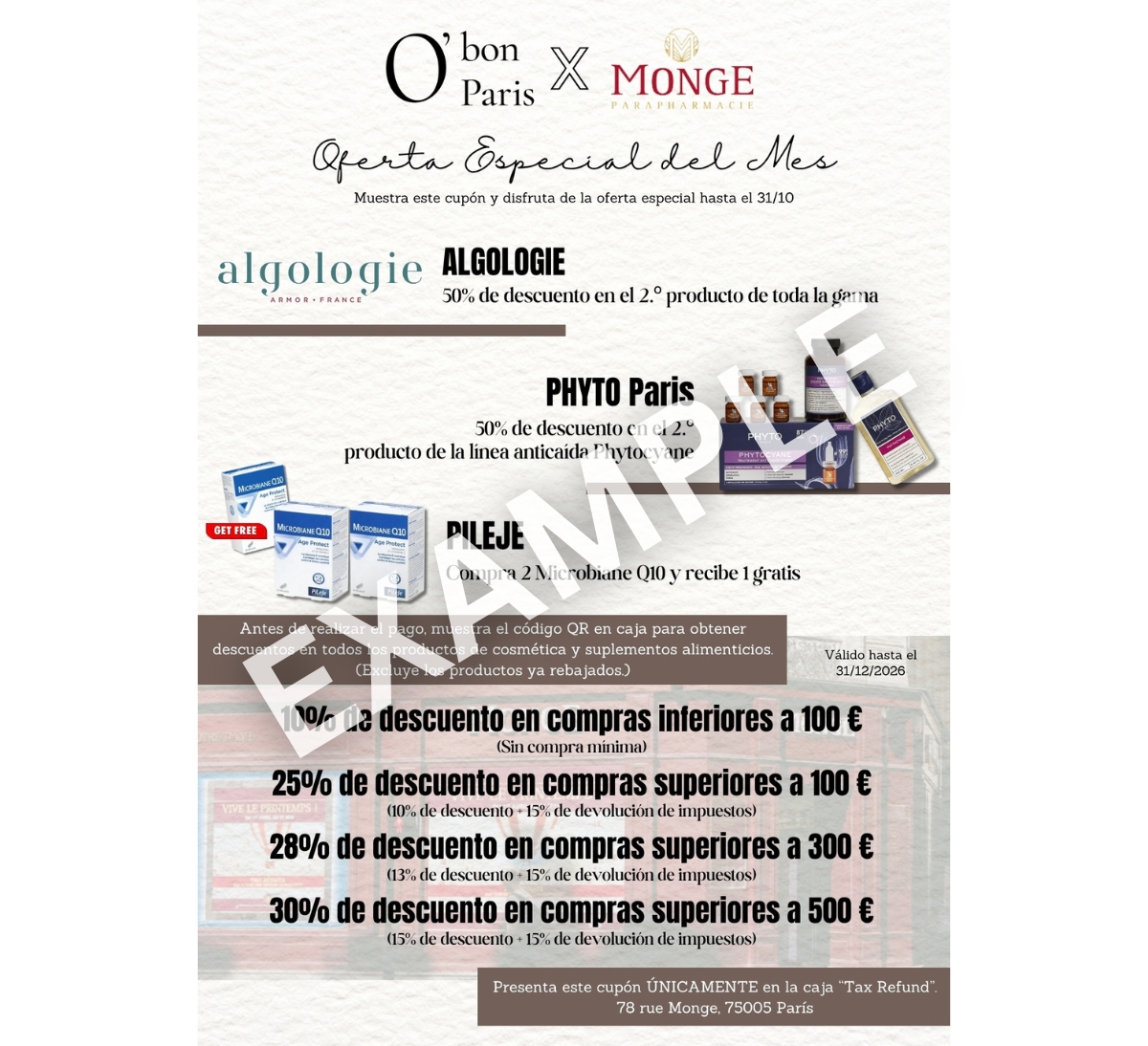 Farmacia Monge cupon offerta decuento