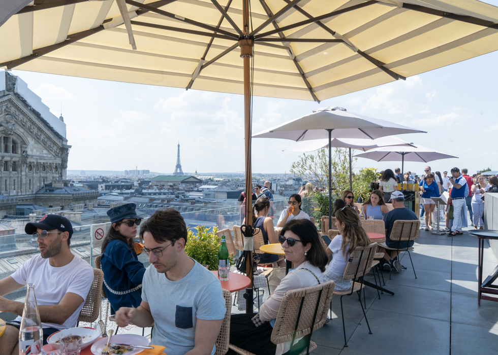 パリ 絶景レストラン ギャラリーラファイエット CREATURES PARIS