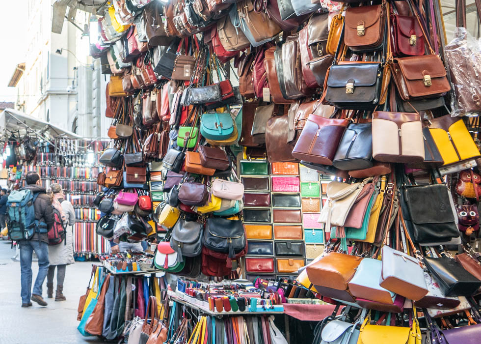 Florence Central Market / Leather market