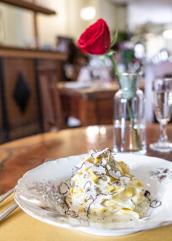 Florence Truffle pasta nhà hàng : OSTERIA PASTELLA