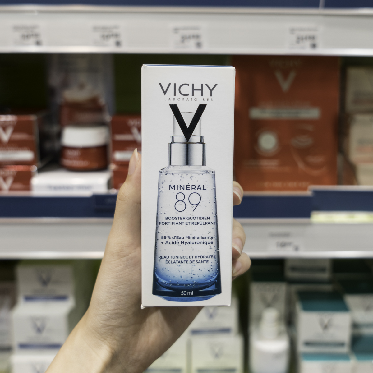 Mua sản phẩm của Vichy ở Paris