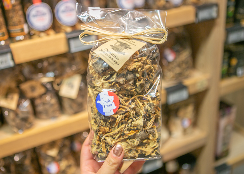 French dried mushrooms