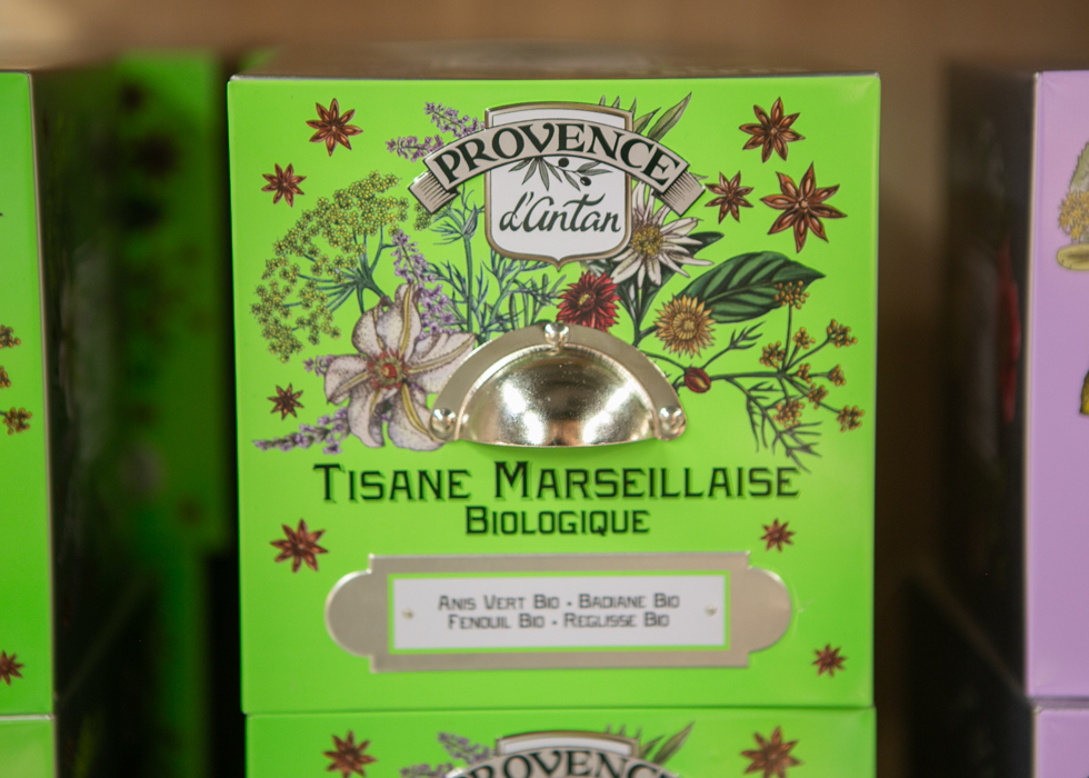 French tisane herbal tea