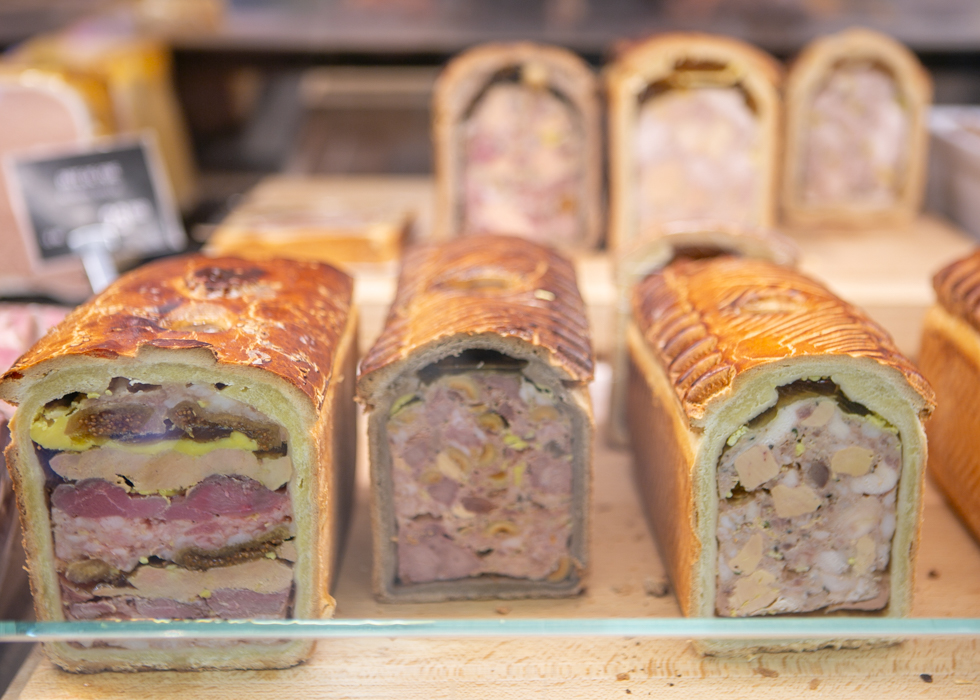 French pâté en croute