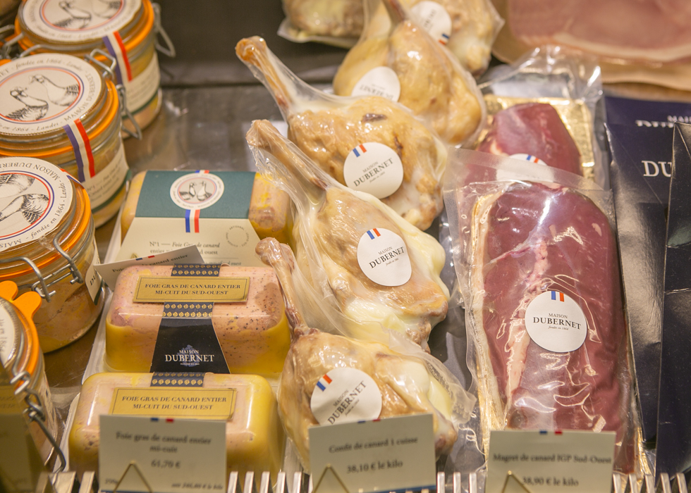 duck products in France