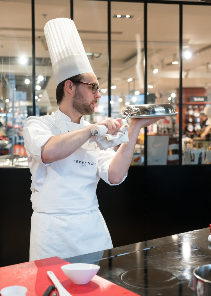 Ferrandi Culinary School Masterclass, Galeries Lafayette เรียนทำอาหารที่ปารีส