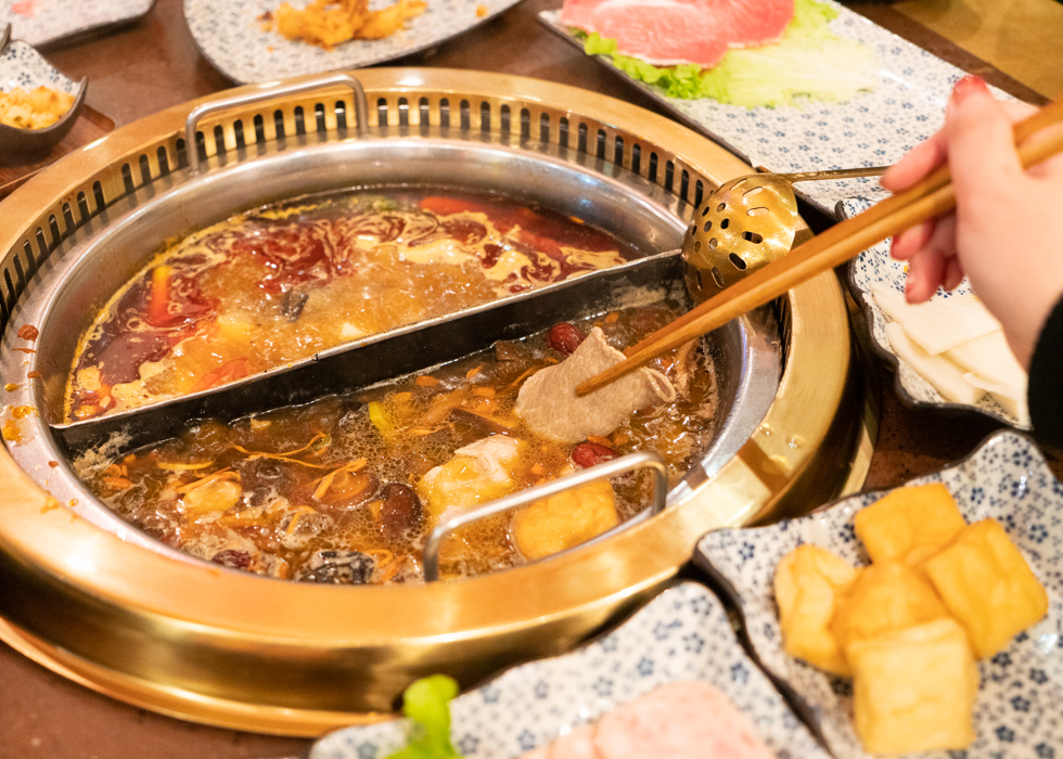 hot to eat chinese fondue