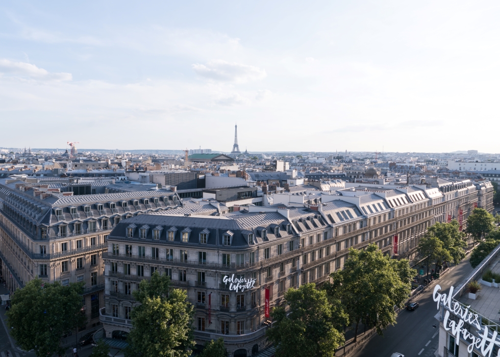 One Day In Paris, Galeries Lafayette Rooftop