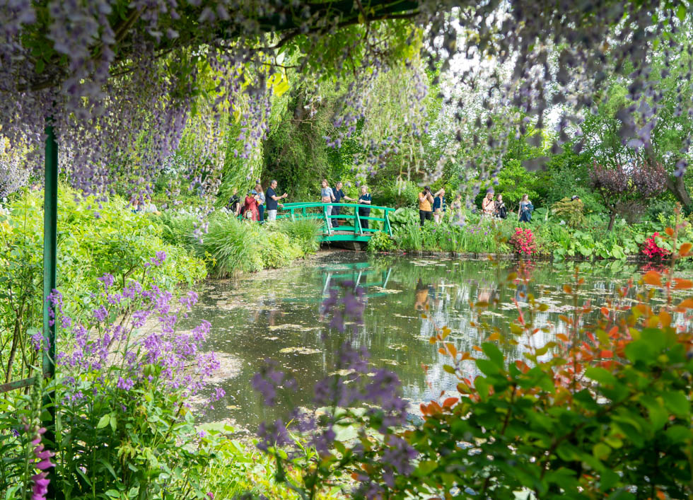 how to visit Monet garden