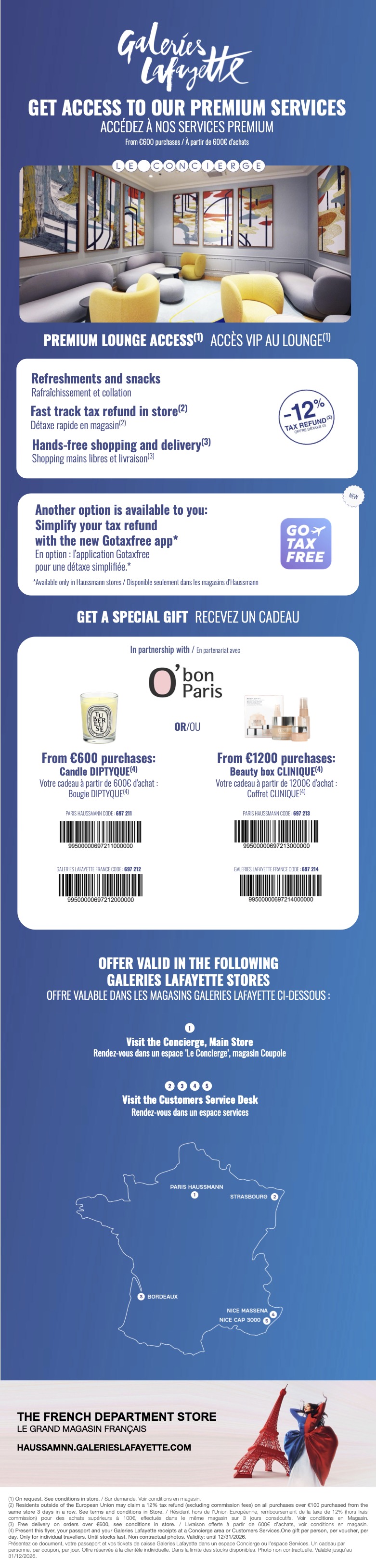 GALERIES LAFAYETTE PARIS DISCOUNT