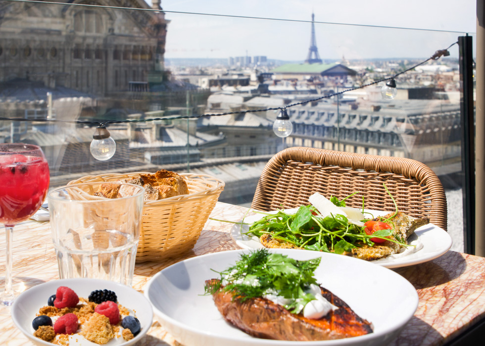 Summer Rooftop restaurant 
