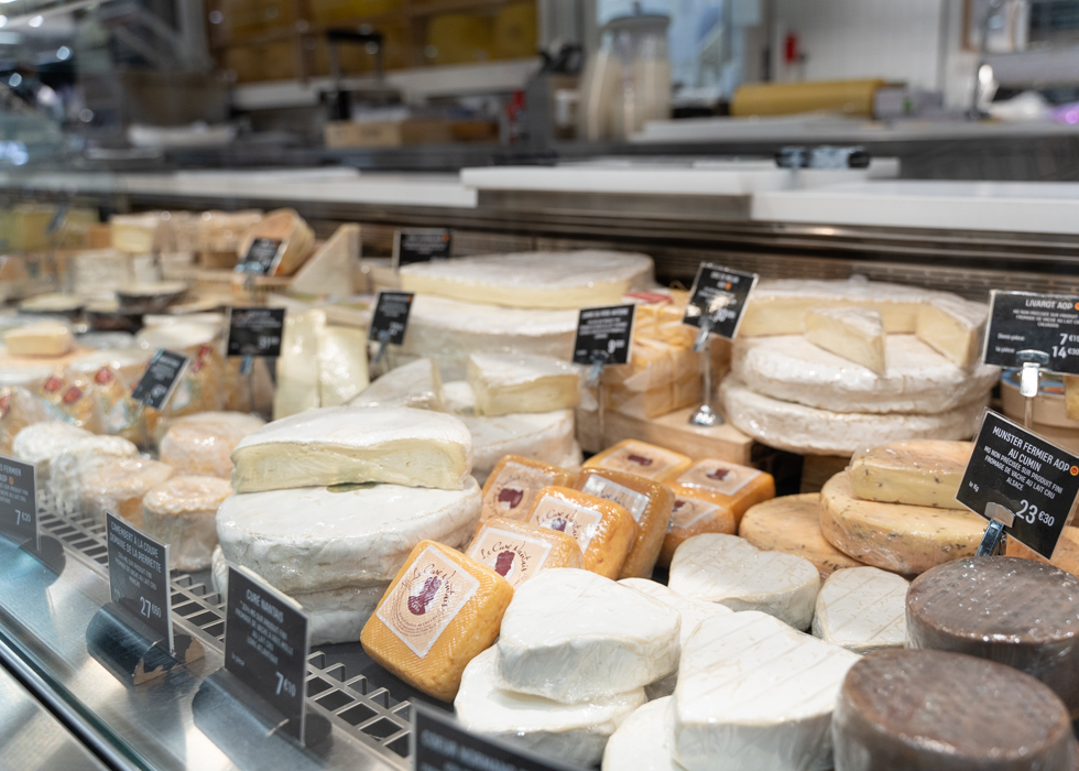 Cheese - Supermarket in Paris ชีส