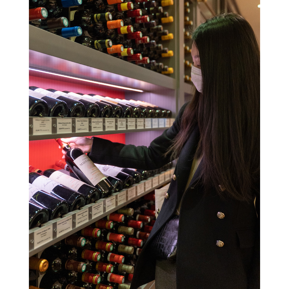 Galeries Lafayette - Where to buy French wine in Paris