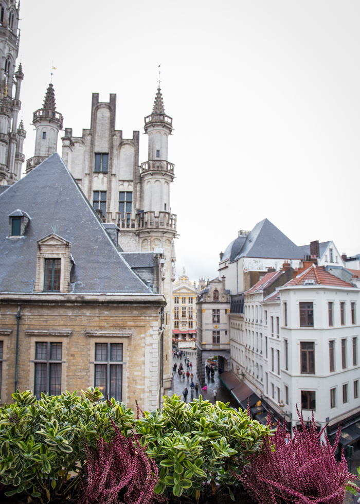 ブリュッセル　景色の見えるホテル
