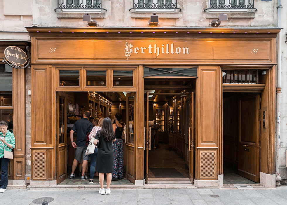 BERTHILLON мороженое в Париже