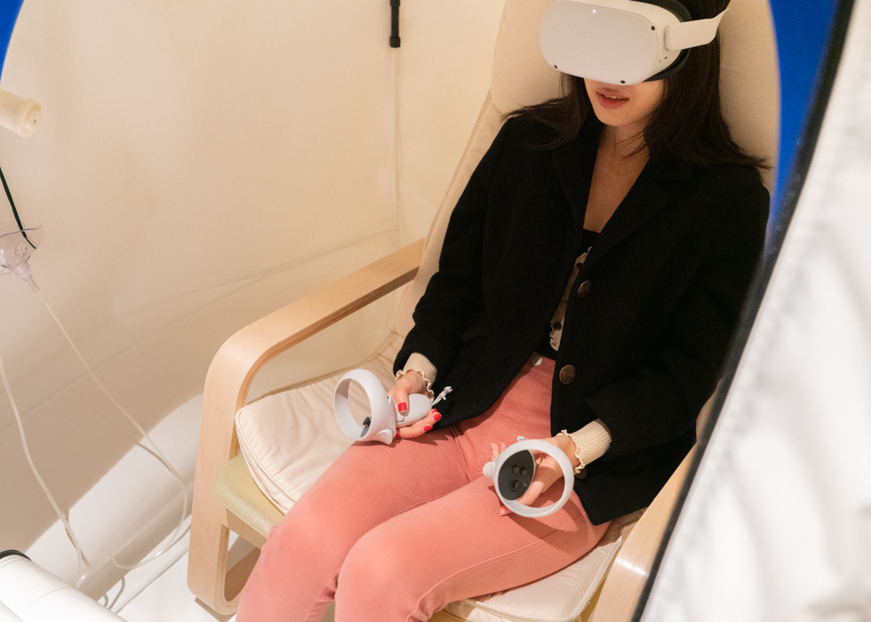 Paris VR trị liệu oxy thiếu oxy trong máu