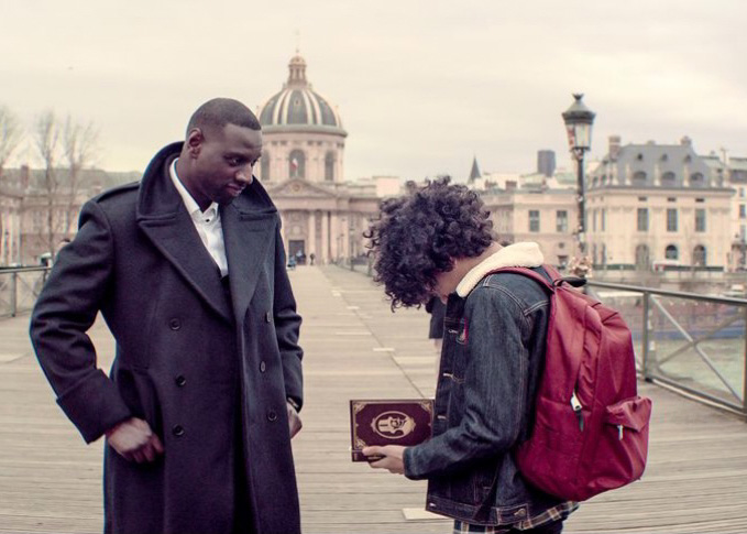 Lupin's filming location: pont des arts