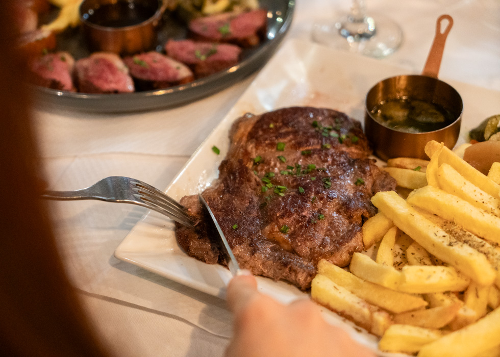 French entrecôte Paris