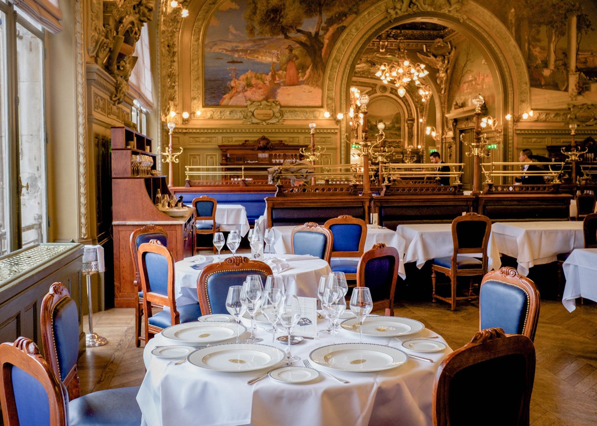 Ресторан в Париже - Синий Экспресс