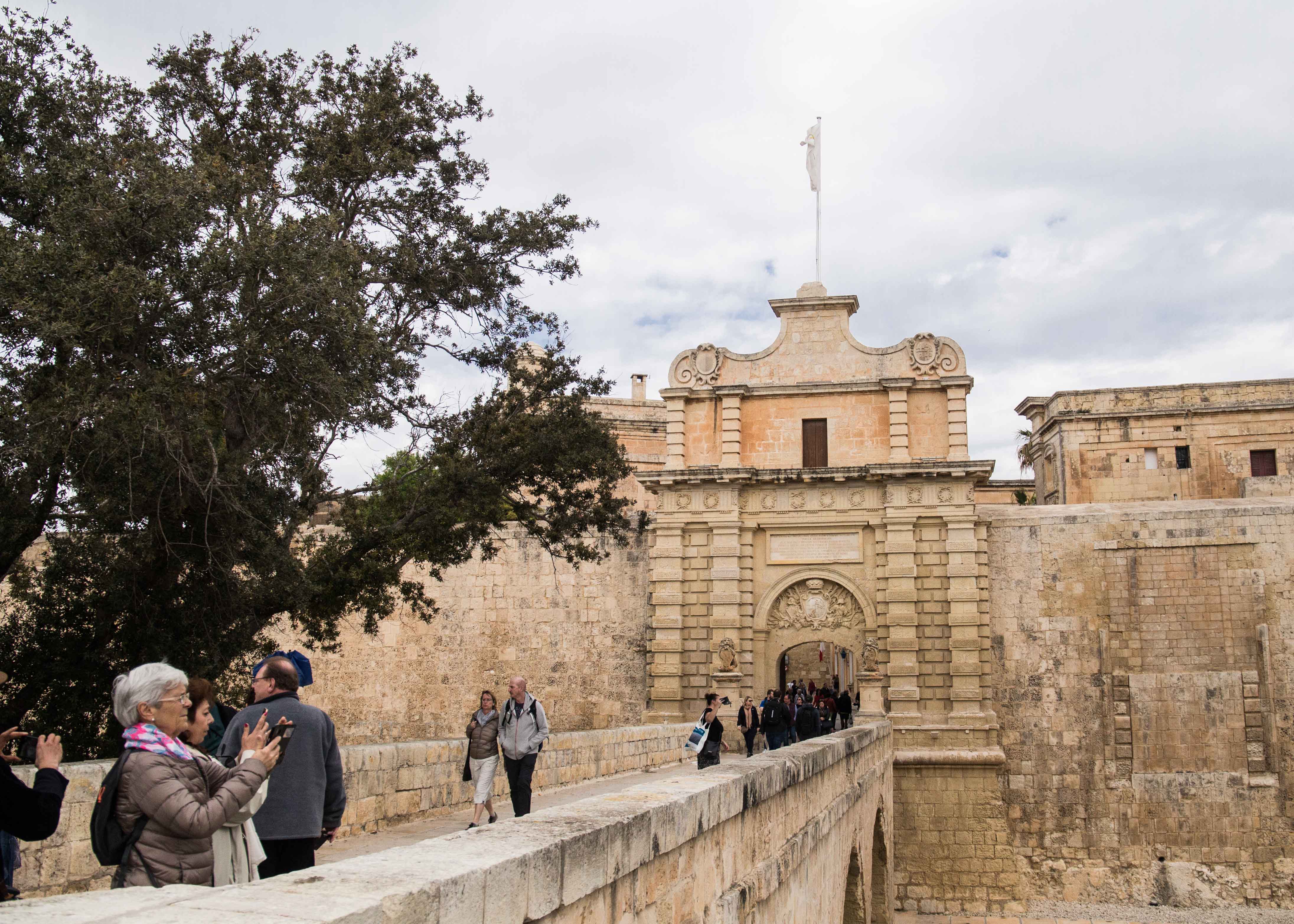 Where to visit in Malta? Mdina Gate, the Silent City