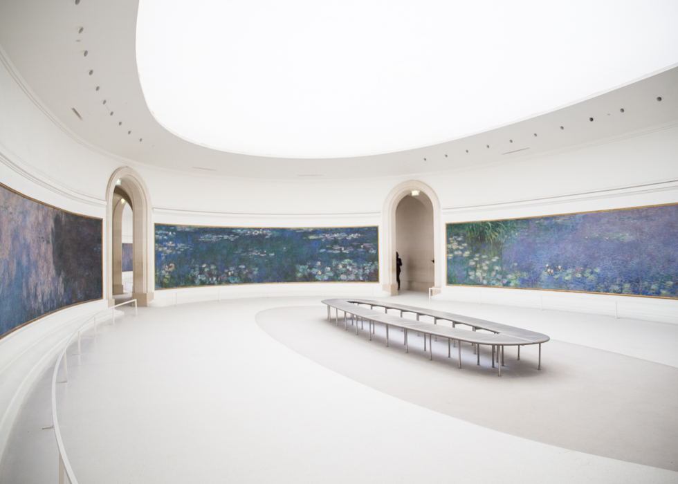 claude monet hoa loa kèn nước bảo tàng paris orangerie