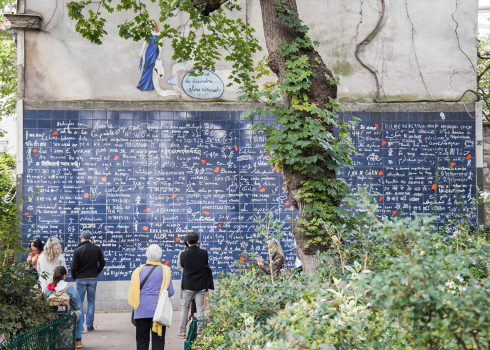 THE WALL OF JE T'AIME PARIS