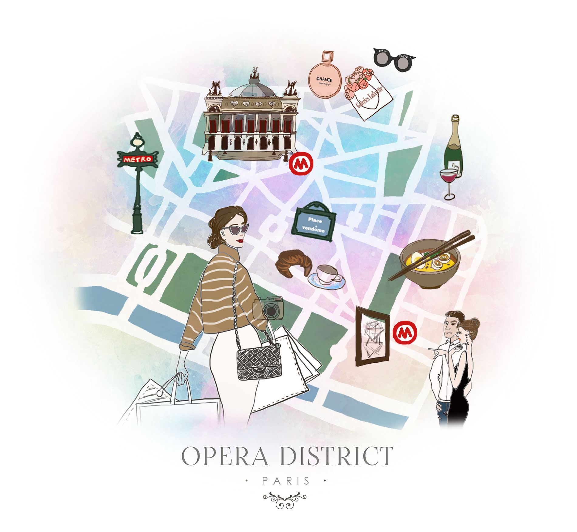 Paris - What to do in Opera district เที่ยวปารีสย่านโอเปร่า