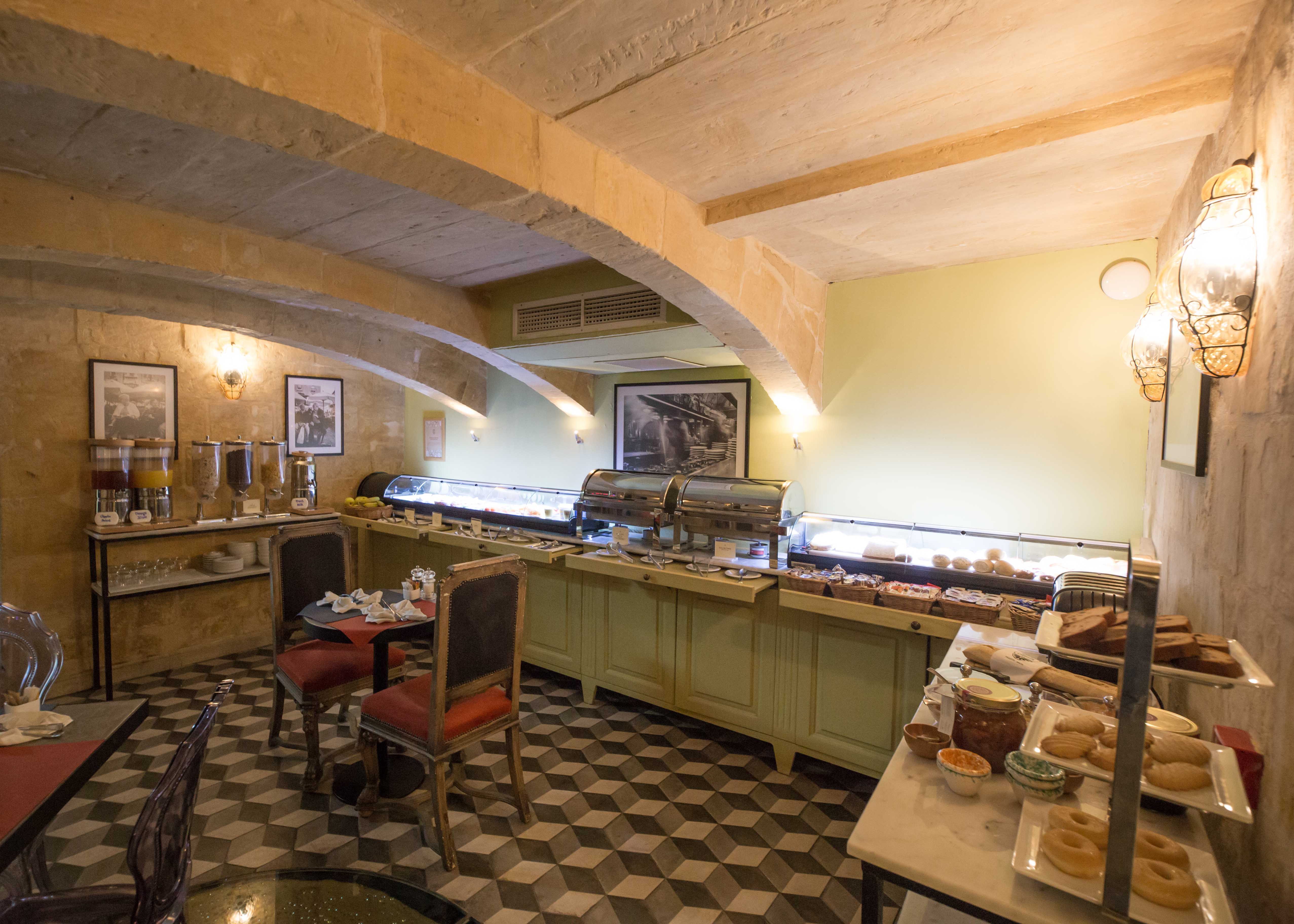 精品酒店早餐, Palazzo Consiglia, 瓦莱塔, 马耳他