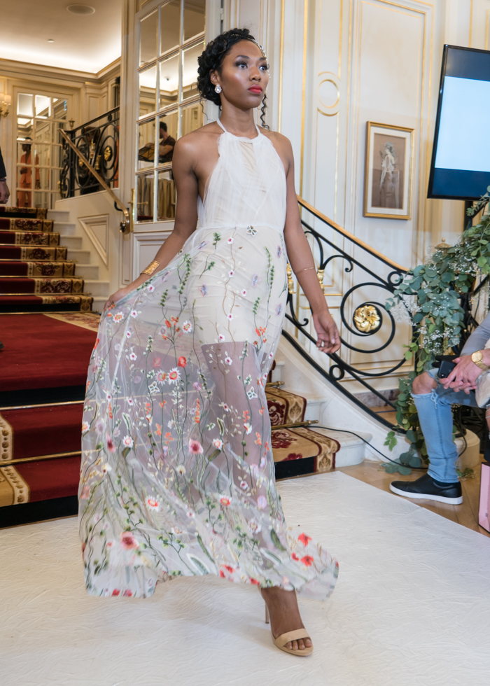 Paris Fashion Week at Ritz Paris Designer  Trisha Sherman