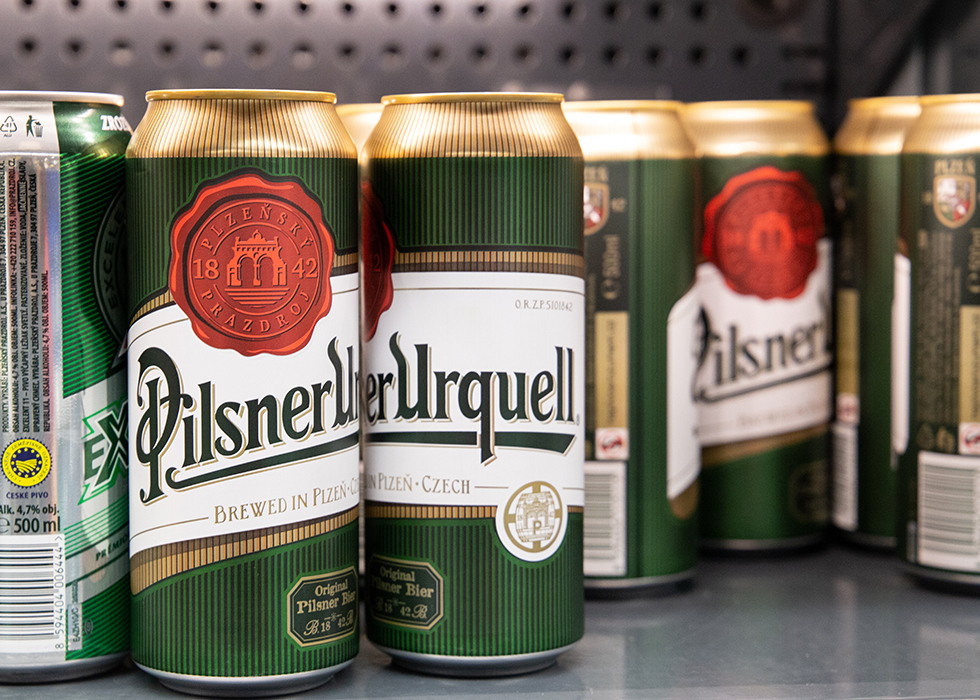 ของน่าซื้อจากปราก ในซุปเปอร์มาเก็ต - CZECH BEERS KOZEL & PILSNER URQUELL