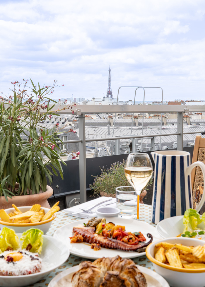 Paris rooftop