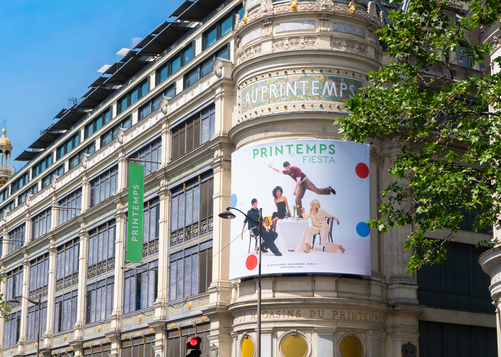 Printemps department store Paris
