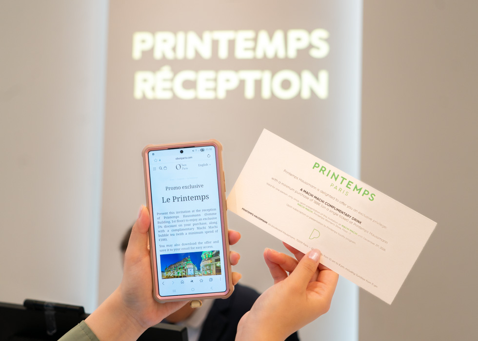 Le Printemps Coupon