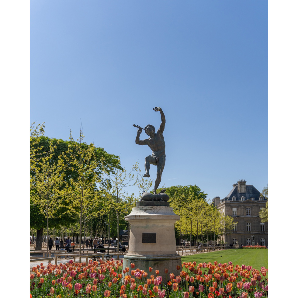 Jardin du Luxembourg Statue Faune