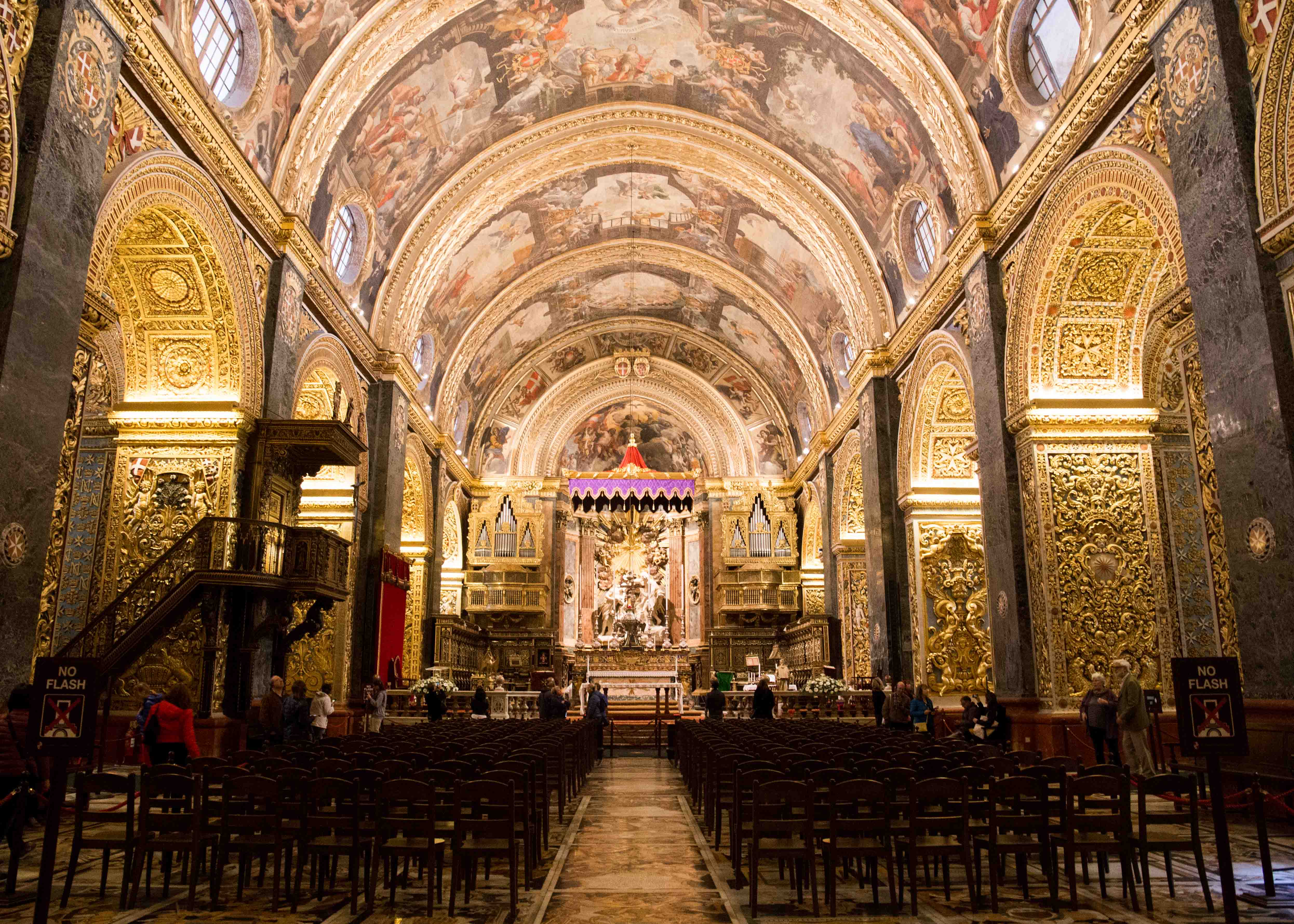 Where to visit in Valletta? St. John's Co-Cathedral