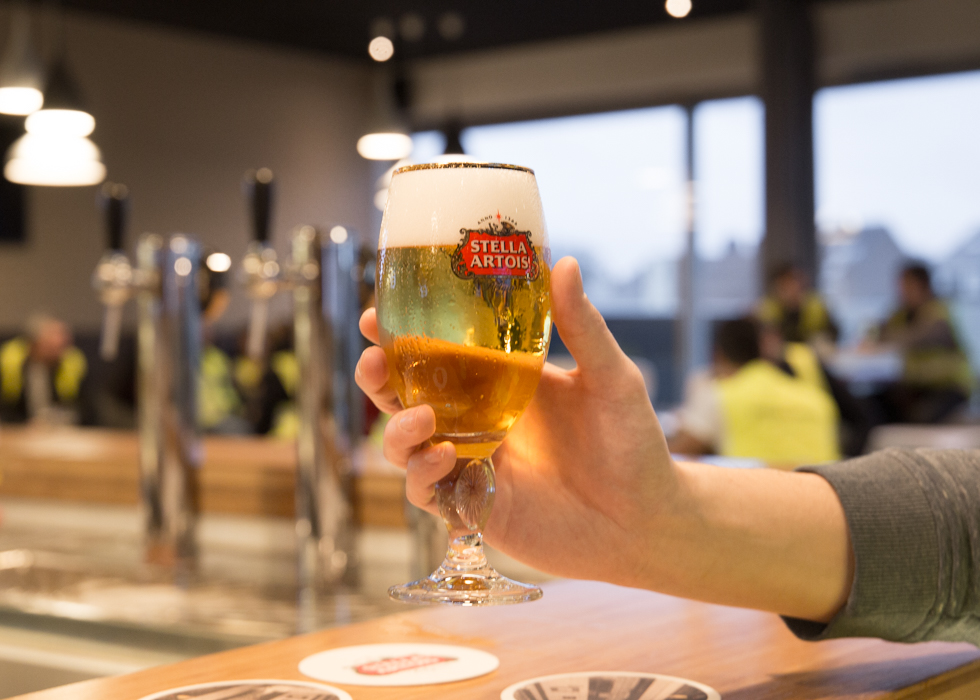 Stella Artois beer tasting Leuven